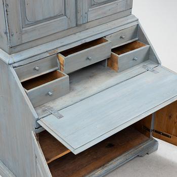 A 19th century writing cabinet.