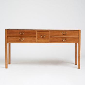 Josef Frank, a walnut sideboard, model 598, Svenskt Tenn, Sweden 1950's-60's.