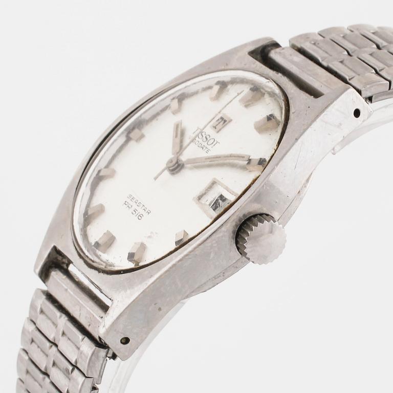 TISSOT, Visodate Seastar PR516, wristwatch, 34 (41) mm.