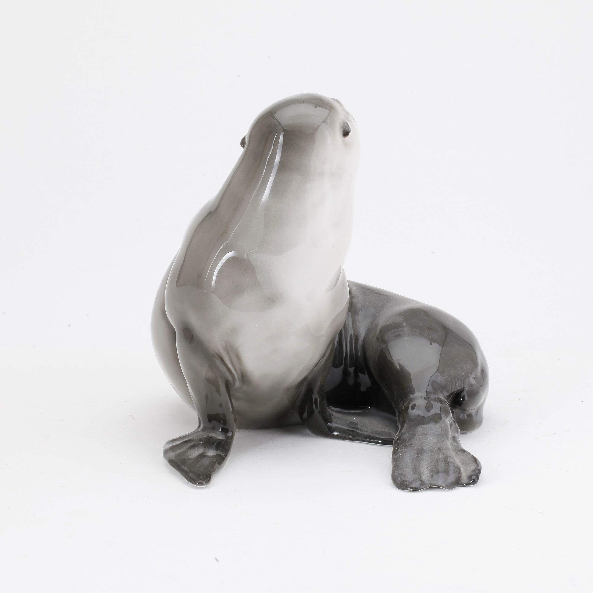 FIGURIN, porslin, Theodor Kärner, Rosenthal, omkring 1900-talets mitt.
