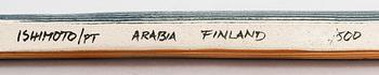 Fujiwo Ishimoto, maljakko, keramiikkaa, signeerattu, Arabia Finland.