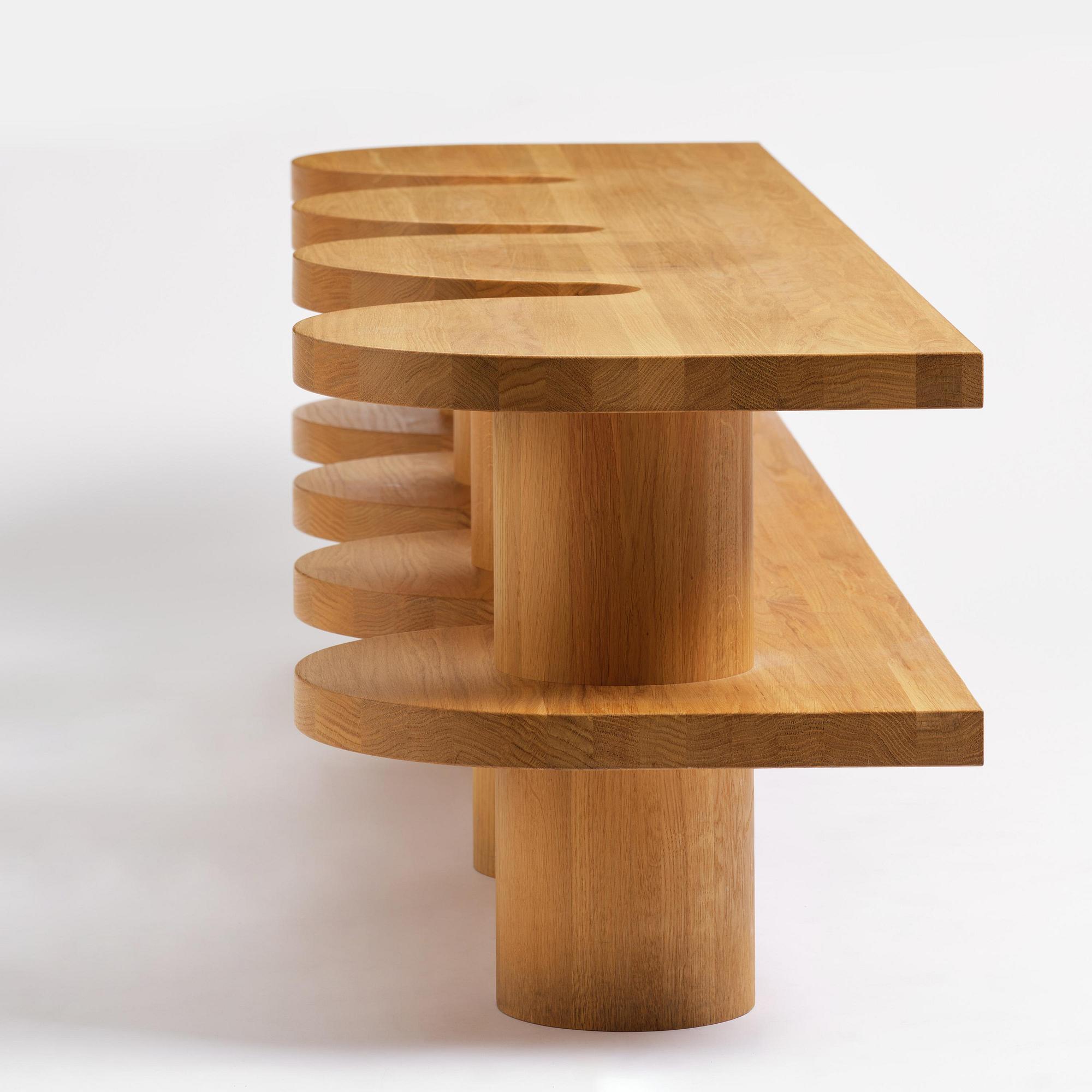 Gustaf Westman, a “Curvy Sideboard”, Gustaf Westman Objects, Sweden, 2020s.