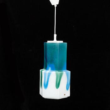 Helena Tynell, A glass ceiling lamp, Flygsfors Glasbruk.