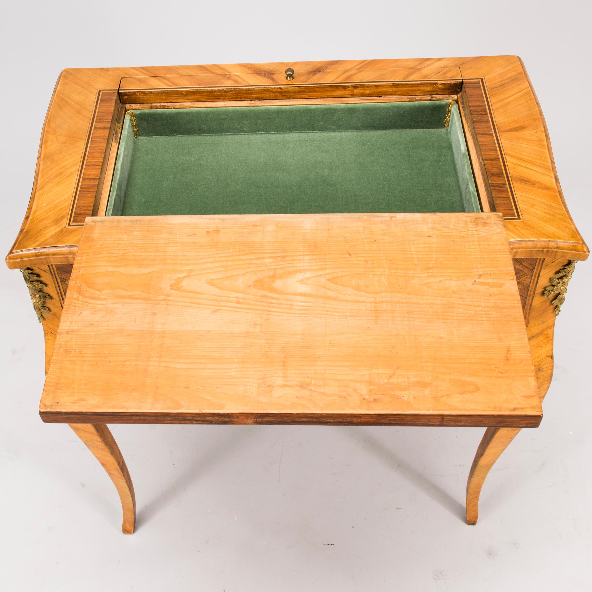 TOILETTBORD, rokoko, Stockholmsarbete, i Johan Conrad Ecksteins art.