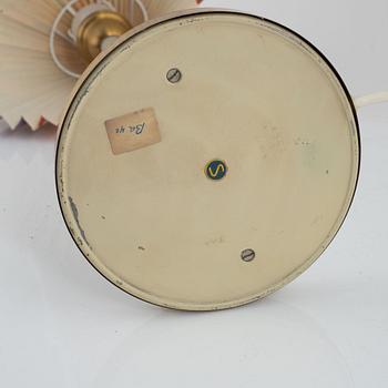 Bordslampa, modell E 1251, Asea, 1900-talets mitt.