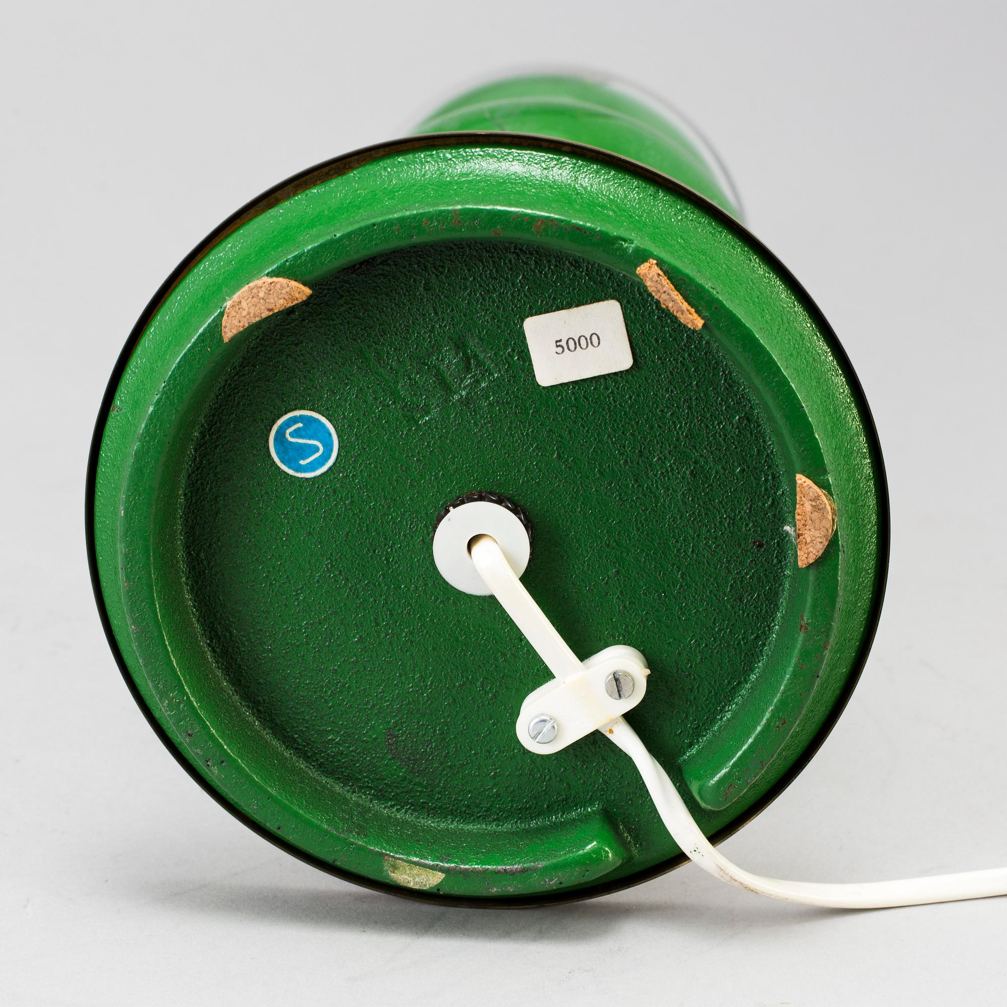 A table lamp by AB Stilarmatur Tranås, 20th century.