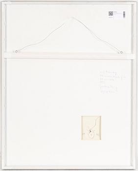 ULF RAHMBERG, gouache, signed with monogram,´and dated 1992.