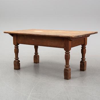 A Swedish baroque-style table, 19th century.