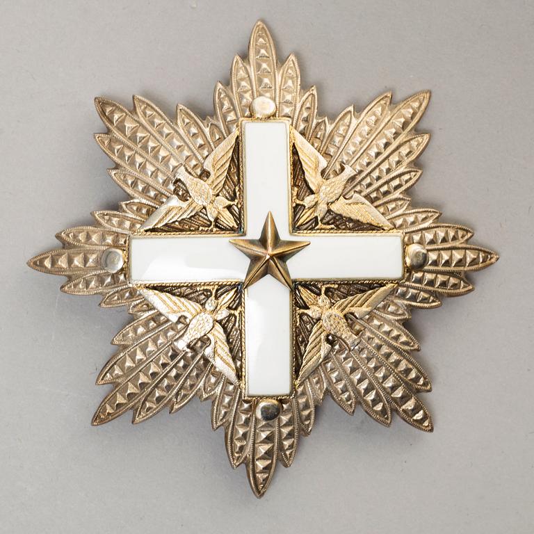 Order of Merit, Italian republic and Order of Merit Austrian republic.