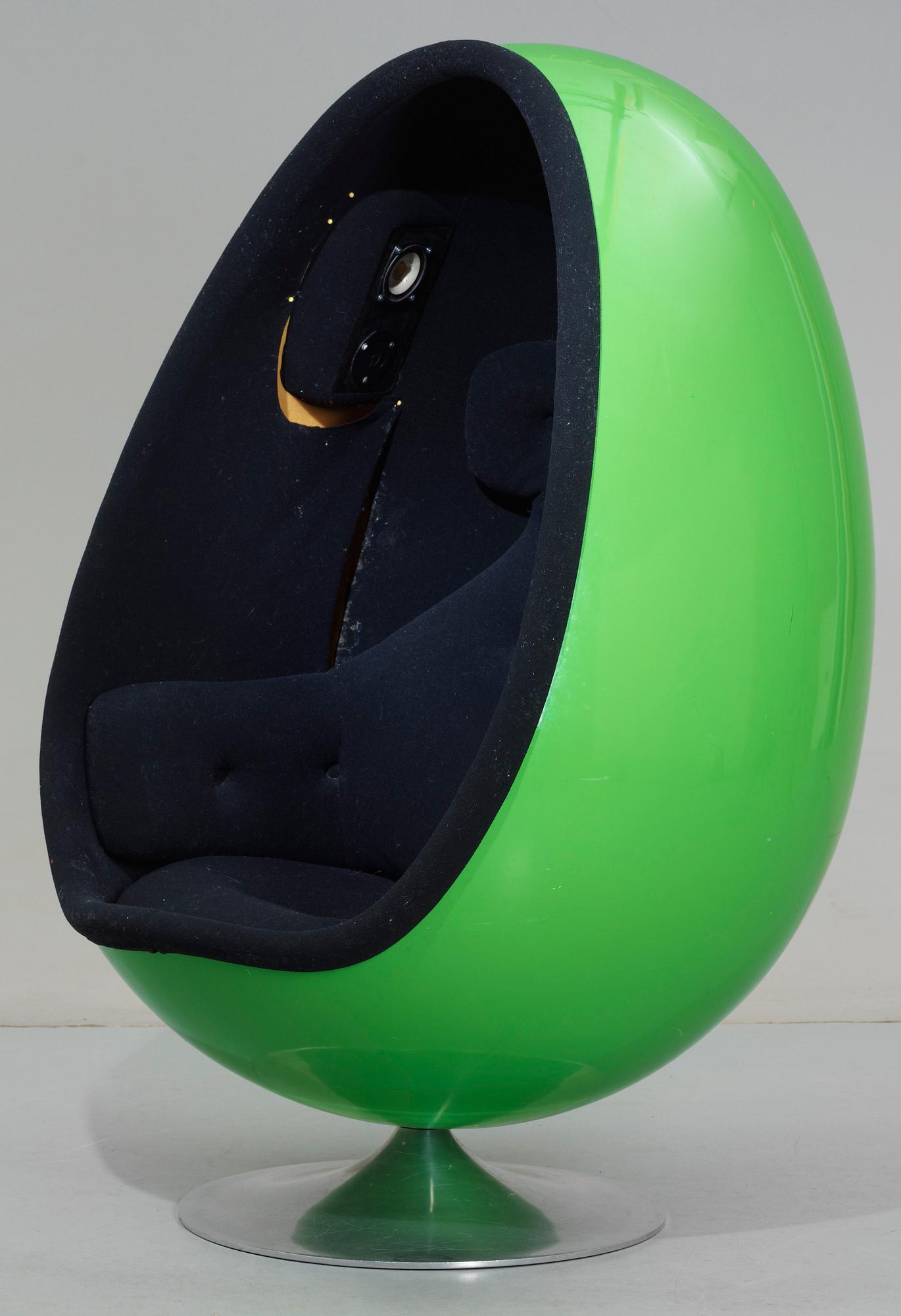 FÅTÖLJ, "Ovalia", Henrik Thor-Larsen, Torlan, Staffanstorp, 1960-70-tal.