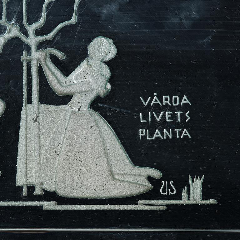 Ulla Fogelklou-Skogh, spegel, 1930-tal.