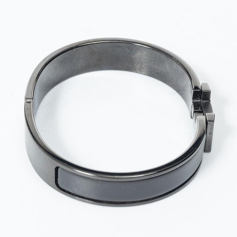 Hermès, bracelet, "Clic H, La Finition So Black".
