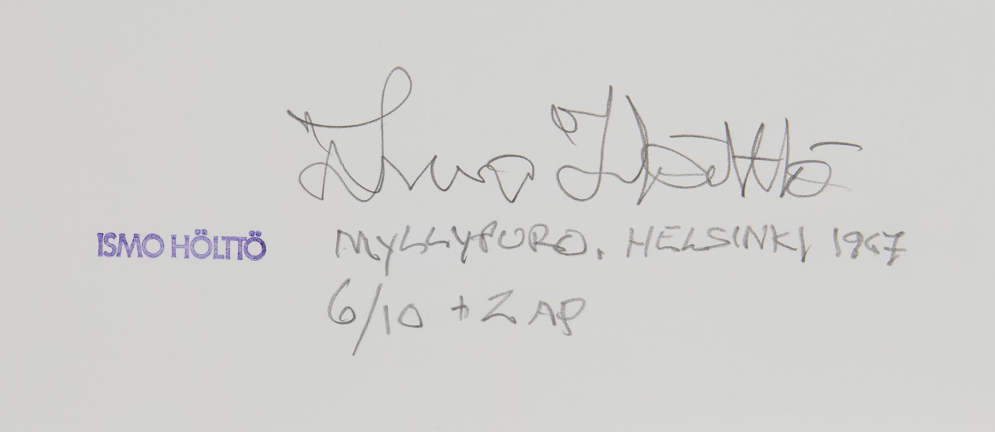Ismo Hölttö, 'Myllypuro, Helsinki 1967'.