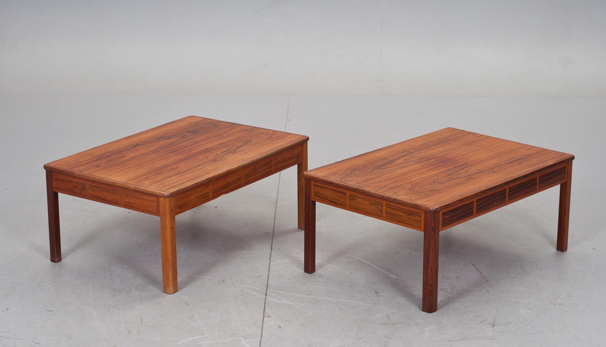 SIDOBORD, ett par, String  Seffle  Möbelfabrik. 1900-talets andra hälft.