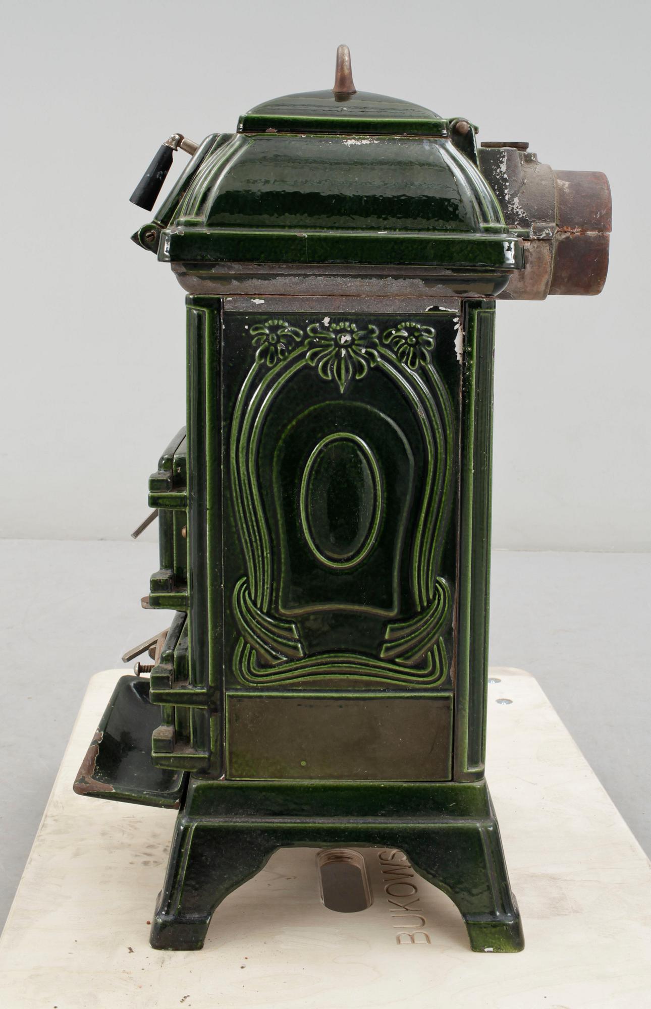 KAMIN, gjutjärn, Husqvarna, 1900-talets första hälft.