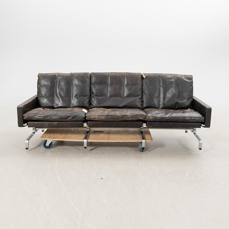 Poul Kjaerholm, sofa, "PK31-3", E. Cold Hansen Denmark 1998.