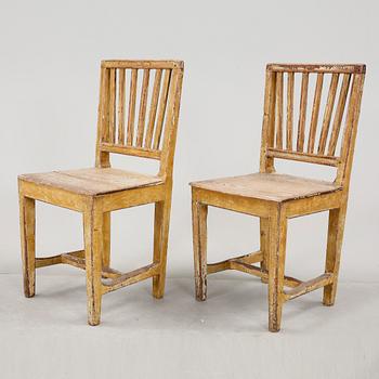 STOLAR, ett par, 1800-tal.