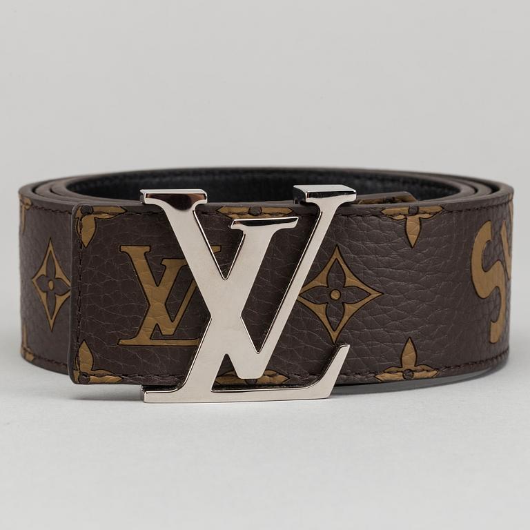 Belt "Supreme", LV Initiales", 40 mm, for Louis Vuitton.