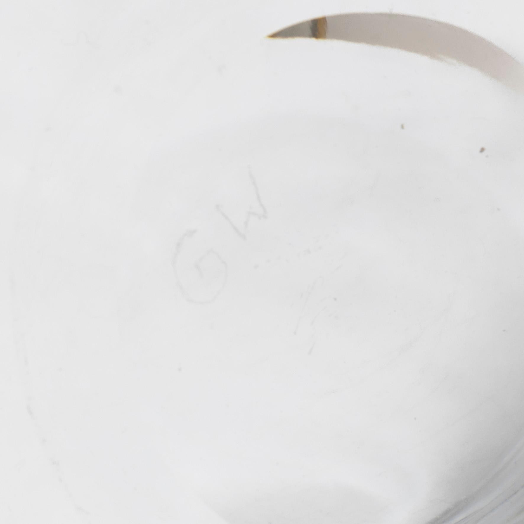 Erik Höglund, an engraved glass bowl "The Emperor's New Clothes", model H 838, Boda 1950s.