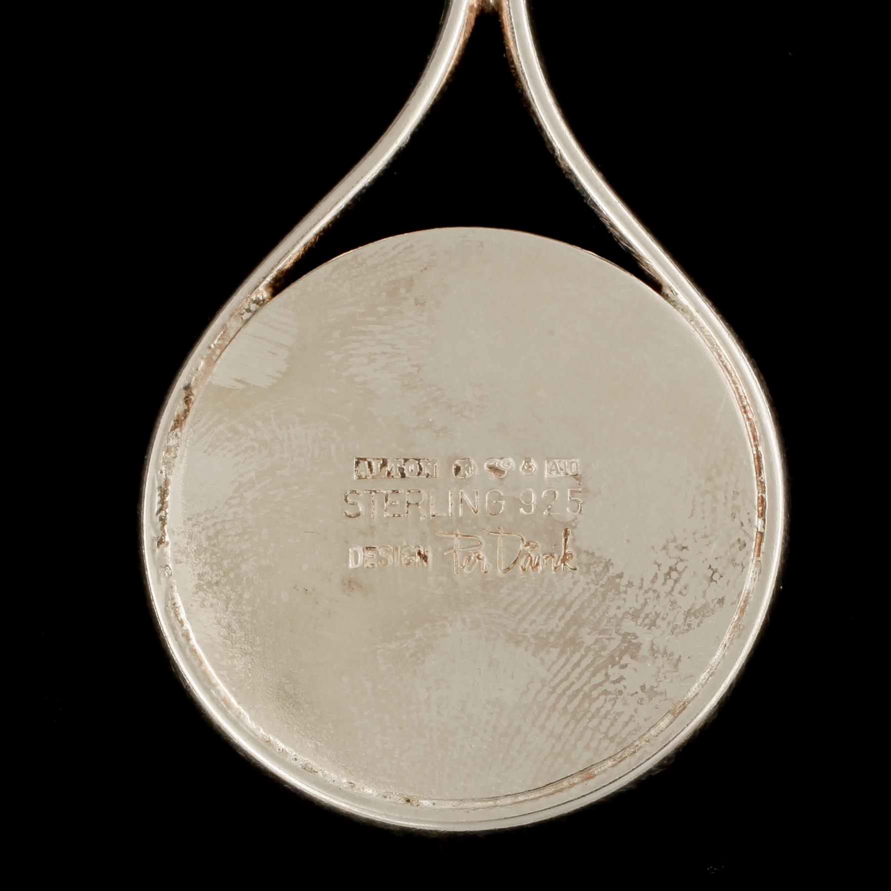 COLLIER, sterlingsilver, Per Dåvik, Alton 1975.