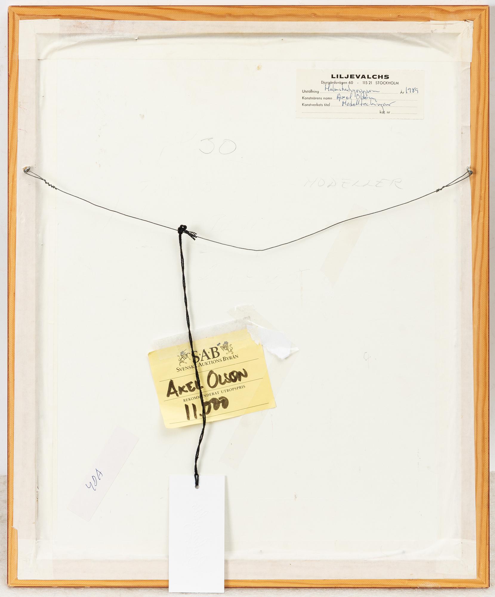 Axel Olson, "Zwei Frauen von hinten".