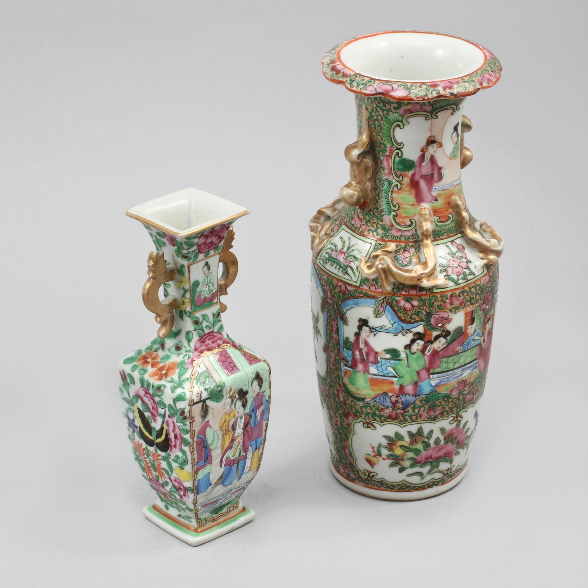 PARTI PORSLIN, 3 delar, Kina, 1800-talets slut.