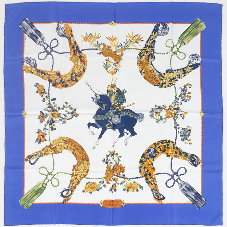 Hermès, scarf, "Samourai".