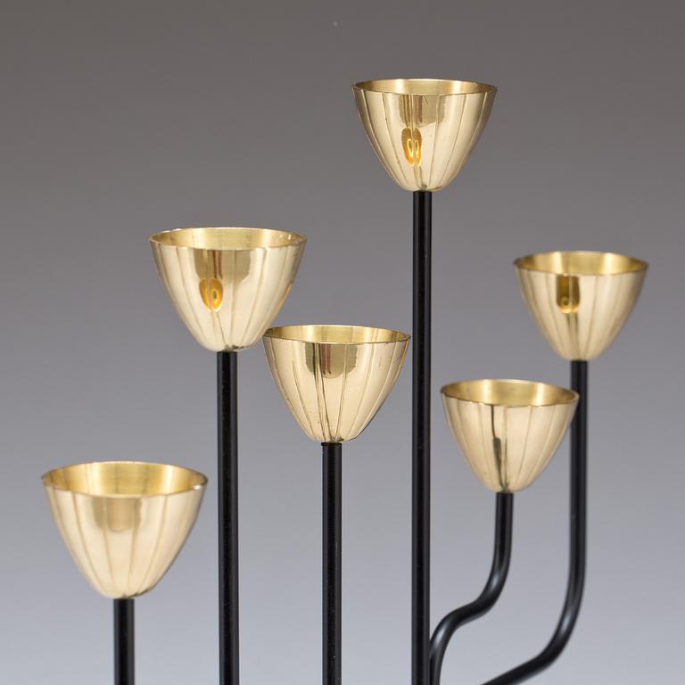 LJUSSTAKE, mässing, Gunnar Ander, Ystad Metall.