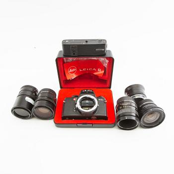 Camera Leica - R10045 with lens and accessories.