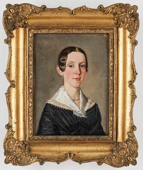 OKÄND KONSTNÄR, olja på duk, ett par. Signerade Westerbergh och daterade 1847.