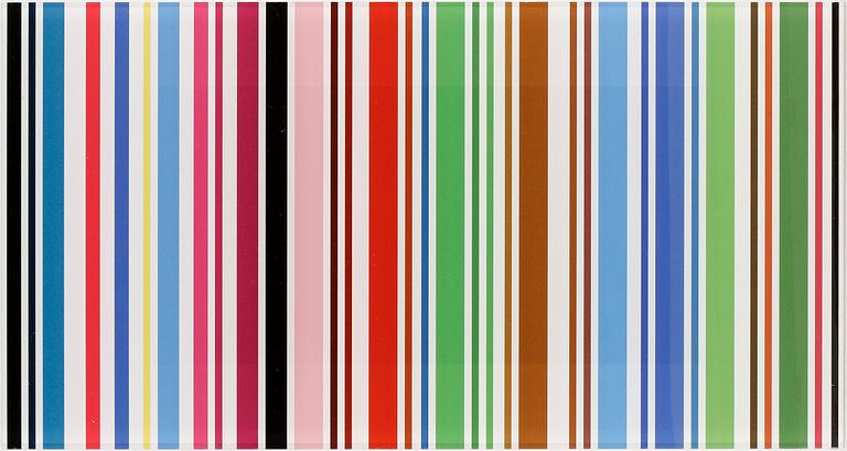 ANDREAS LUNDBERG, "Super lines", gicleetryck på plexiglas, signerad och numrerad a tergo.