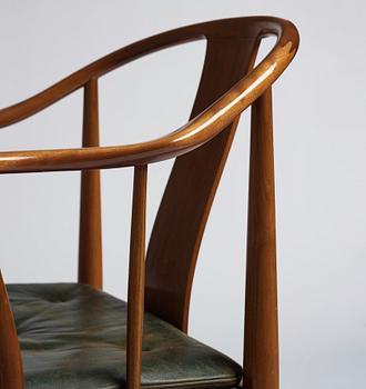 Hans J. Wegner, "Kina-stolen" 6 st, Fritz Hansen, Danmark 1967.