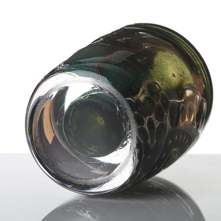 Edvin Öhrström, an "ariel" glass vase, Orrefors 1951, nr 1421E.