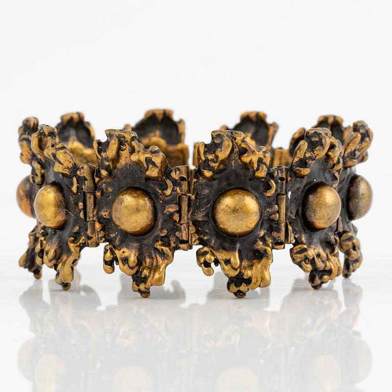 Pentti Sarpaneva, bracelet, bronze.
