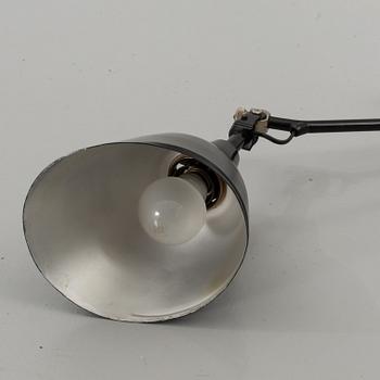 A Curt Fischer 114 "Midgard" desk lamp, Industiewerke Auma, Germany 1920-22.