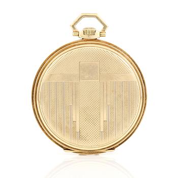 HERRFICKUR, guld 14K, International Watch Co, Schaffhausen. 1900-talets första hälft. Tot ca 66 gram.