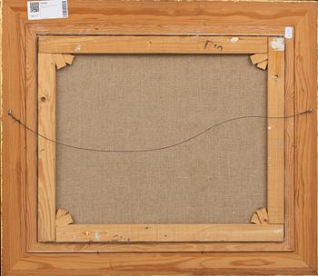 UNO VALLMAN, olja på duk, signerad.