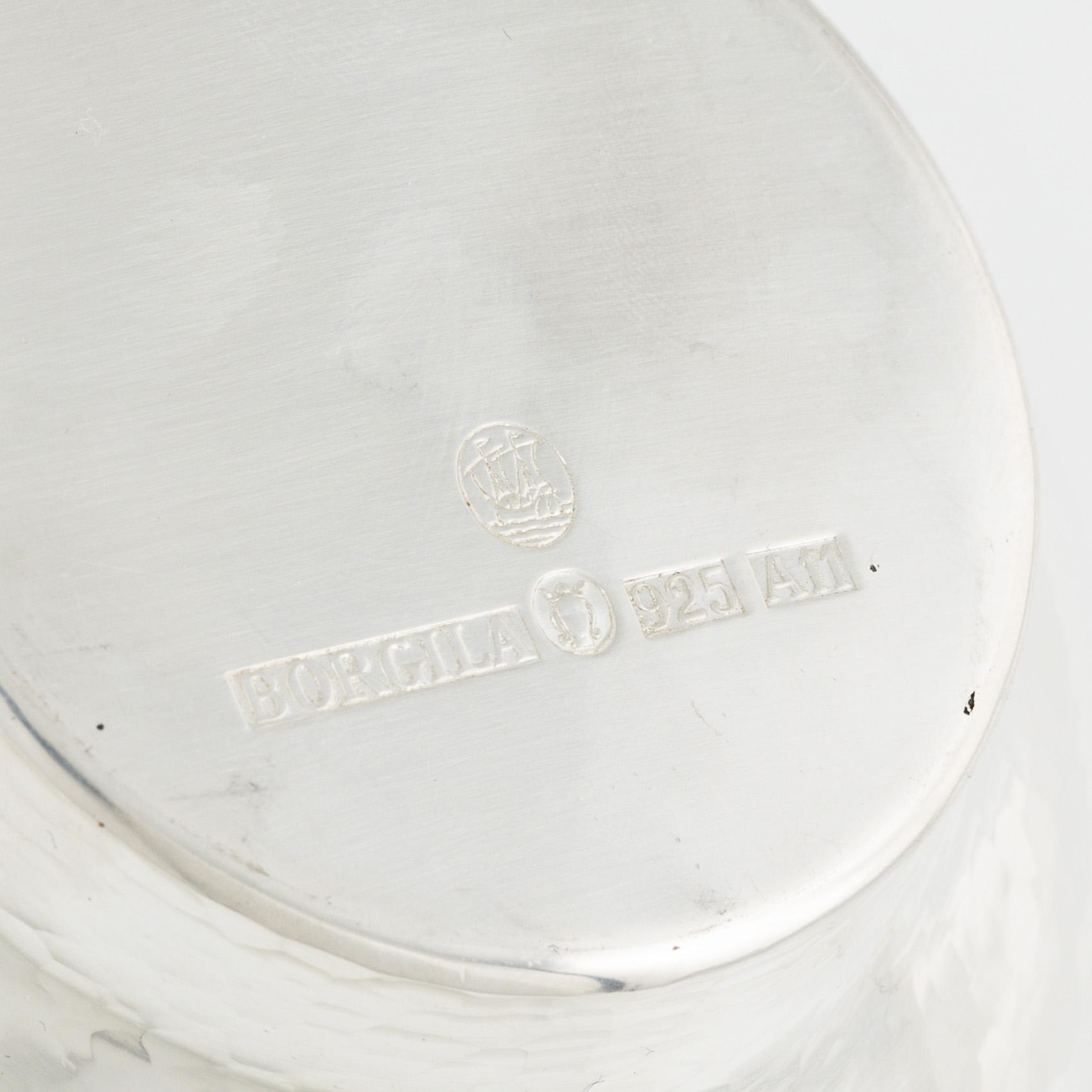 Atelier Borgila, a sterling silver bowl,  Stockholm 1999.