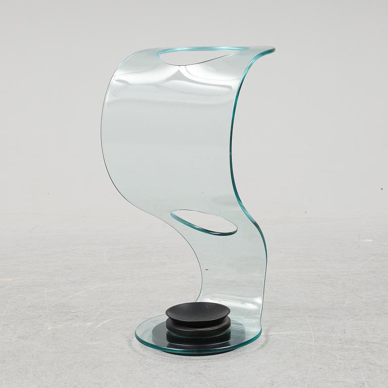 An umbrellastand by Elio Vigna, "Cobra", Fiam, Italy, 21th century.