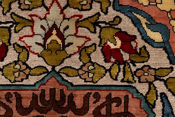 A silke hereke (souf), c. 92 x 64 cm.