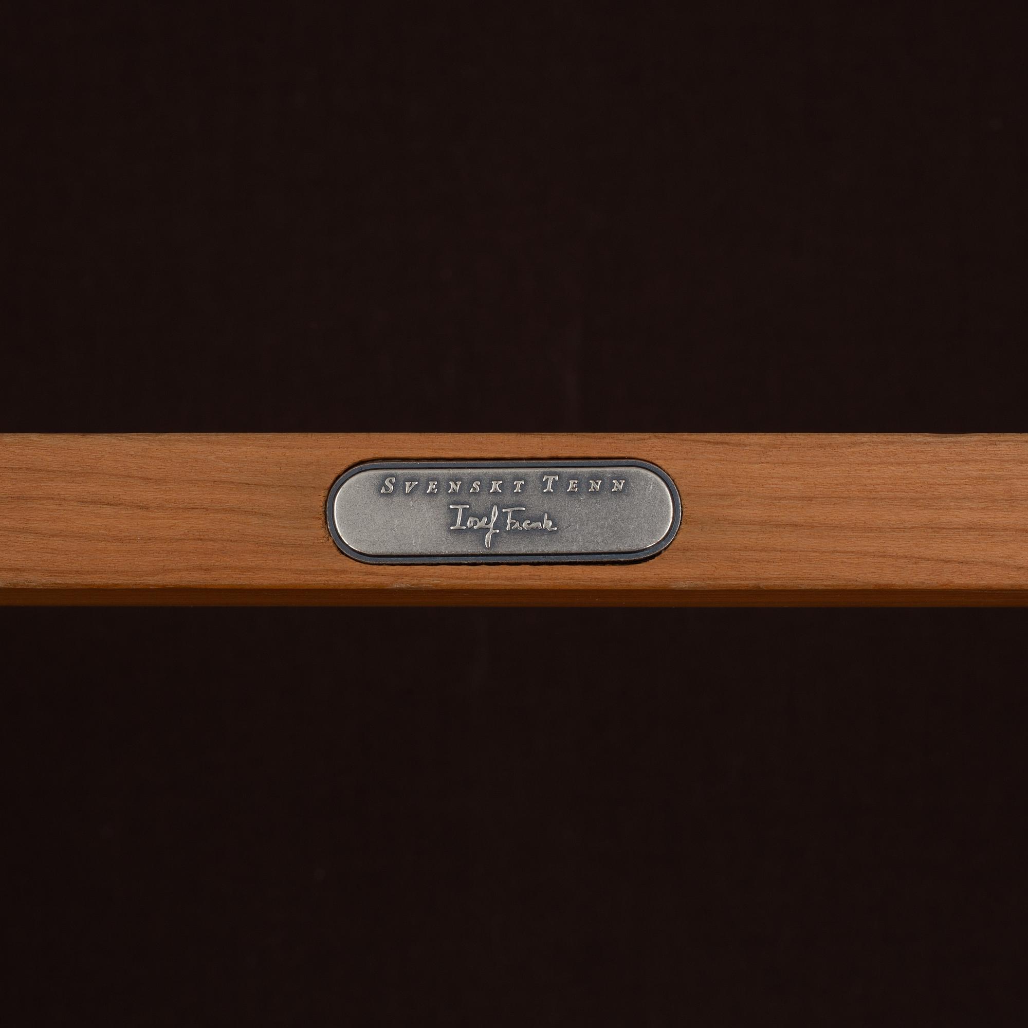 Josef Frank, a model 2028 bench, Svenskt Tenn.
