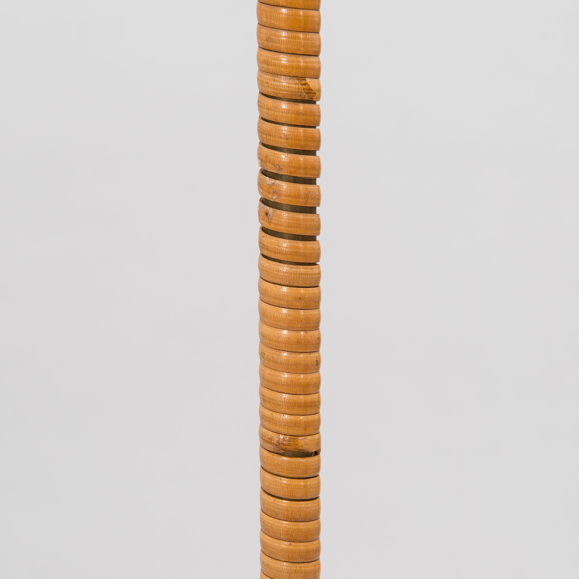 Paavo Tynell, golvlampa, modell 9609, Taito Oy, 1900-talets mitt.