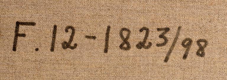 BENGT LINDSTRÖM, olja på duk, signerad. -98.