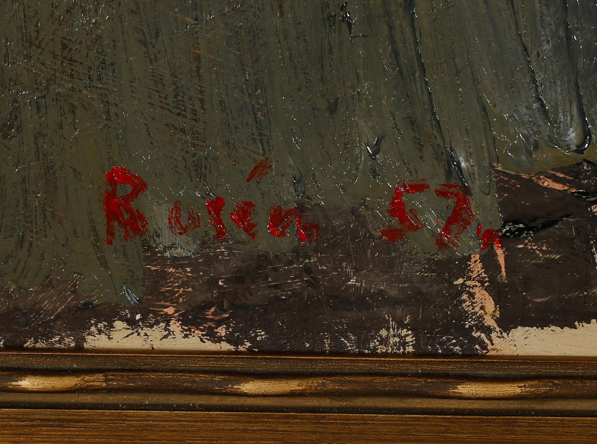 SVEN OLOF ROSÉN, olja på duk, signerad och daterad -57.