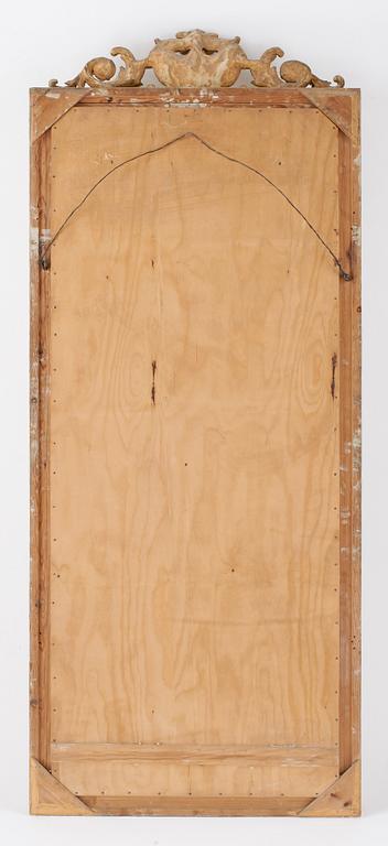 SPEGEL med KONSOLBORD, nyrokoko, 1800-talets slut.