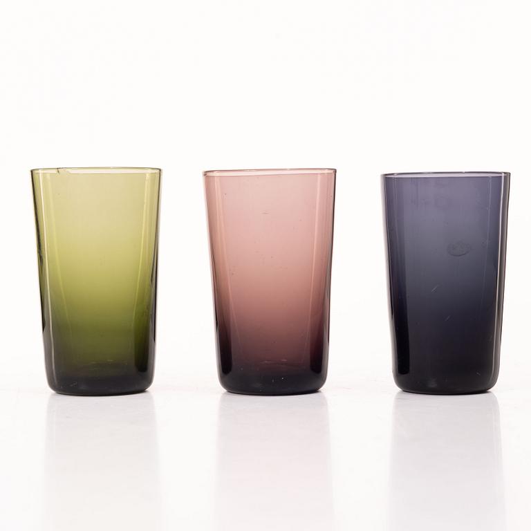 Kaj Franck, A 30 piece glassware set, Notsjӧ/Nuutajärvi, 1950s.