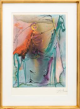 Salvador Dalí,  lithograph with embossing signed and nubmered 20/250.