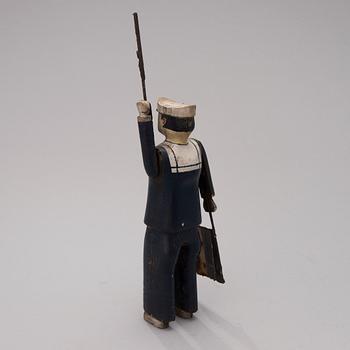 A WOODEN WHIRLIGIG, early to mid 20th Century.