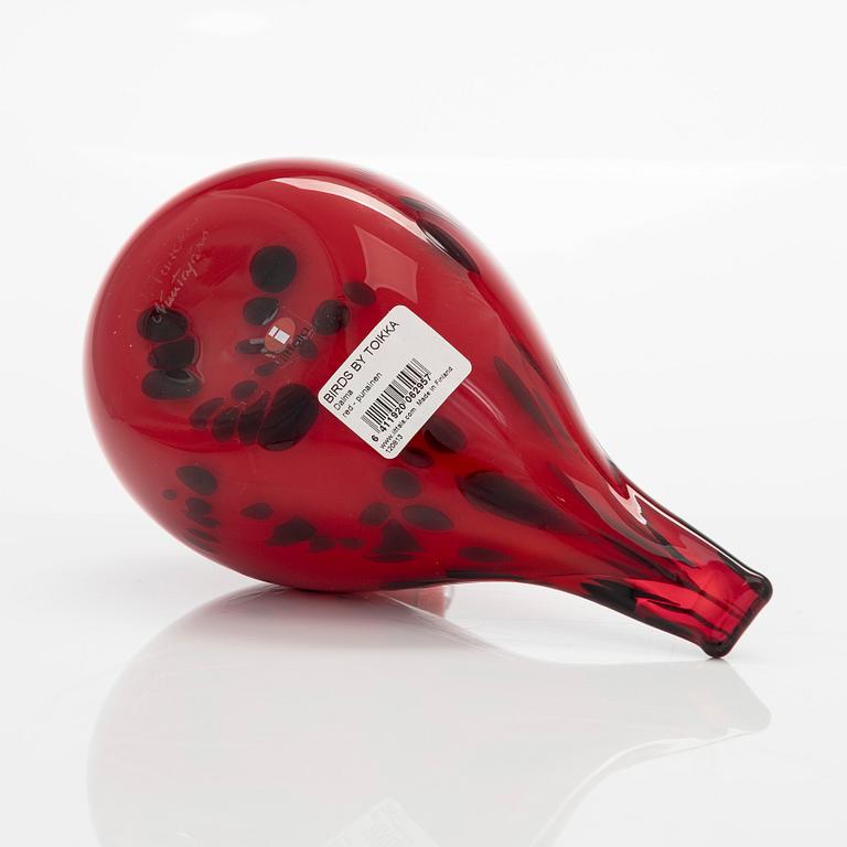 Oiva Toikka, A glass bird, 'Dalma', signed O. Toikka Nuutajärvi.