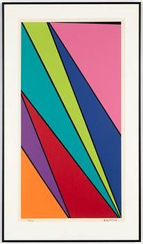 Olle Bærtling, silkscreen in colours, signed 32/100.